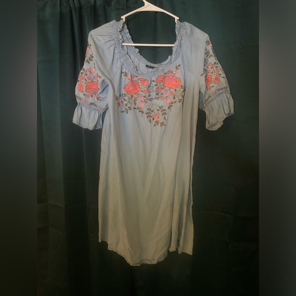 A.N.A Floral Midi Dress